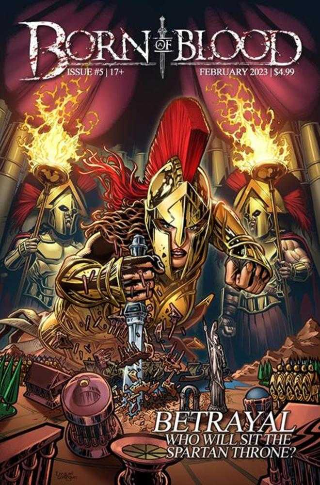Born Of Blood #5 (Of 6) Cover A Jeff Edwards (Mature)