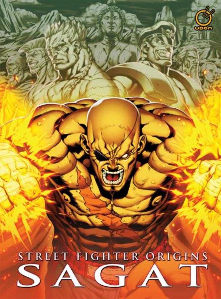 Street Fighter Origins Hardcover Sagat