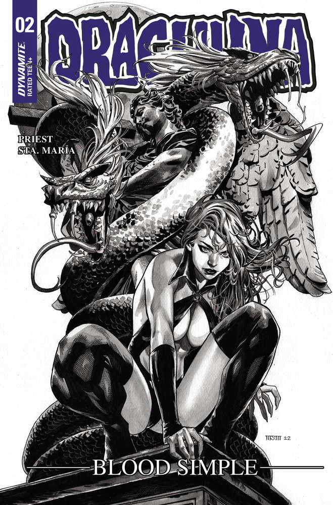Draculina Blood Simple #2 Cover N 7 Copy Foc Variant Edition Sta Maria B&