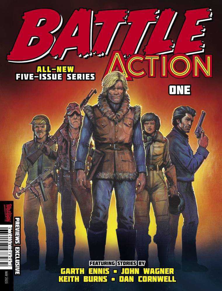 Battle Action Diamond Uk Exclusive Variant #1 (Of 5) (Mature)