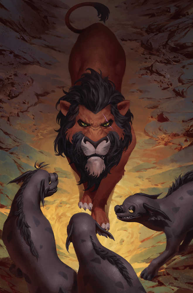 Disney Villains Scar #2 Cover L 40 Copy Variant Edition Yoon Virgin