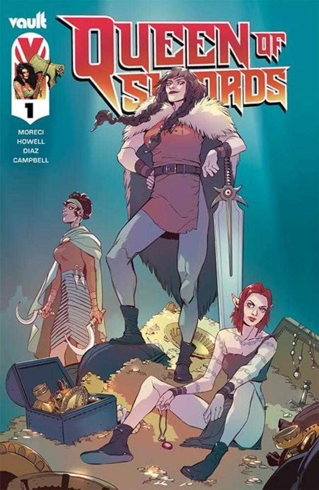 Queen Of Swords A Barbaric Story #1 Cover G 1 in 50 Romina Moranelli Variant (Mature)
