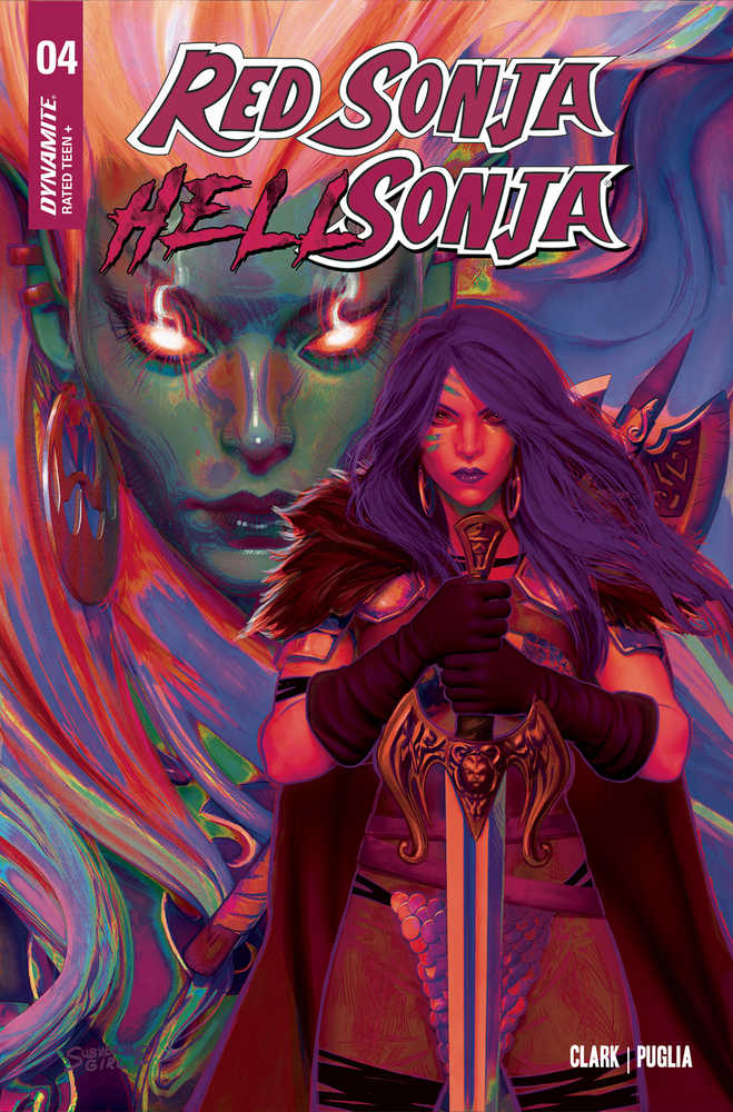 Red Sonja Hell Sonja #4 Cover K Foc Puebla Ultraviolet