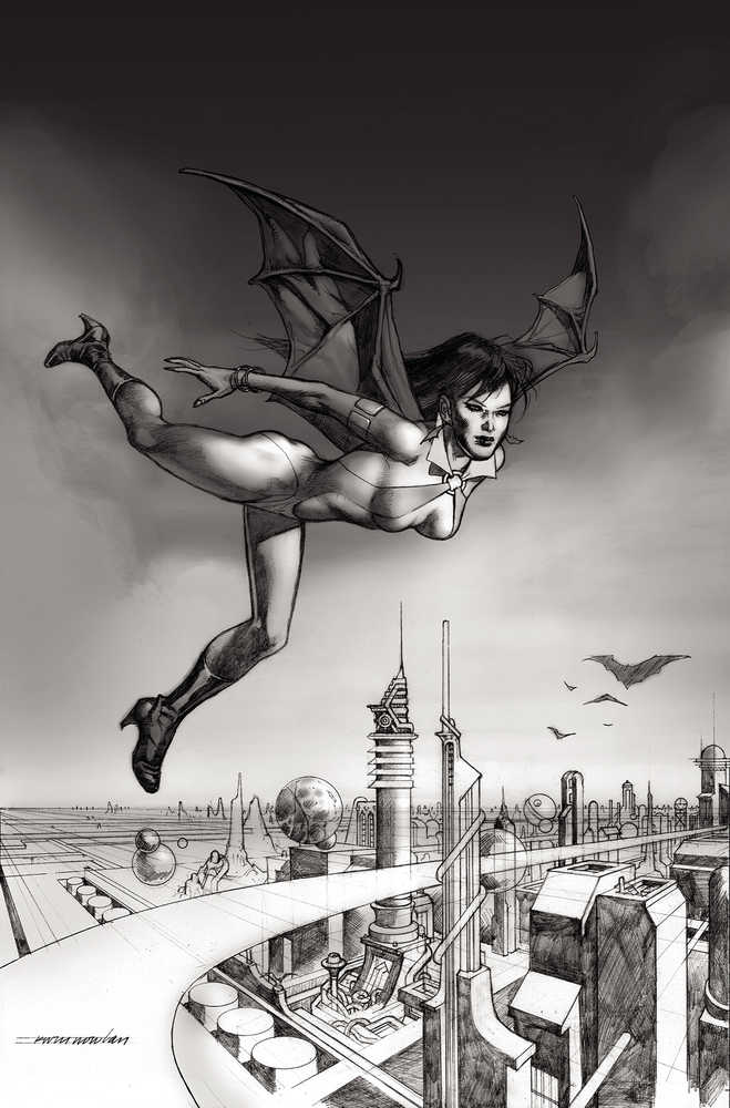 Vampirella Year One #6 Cover W 10 Copy Foc Variant Edition Nowlan Virgin