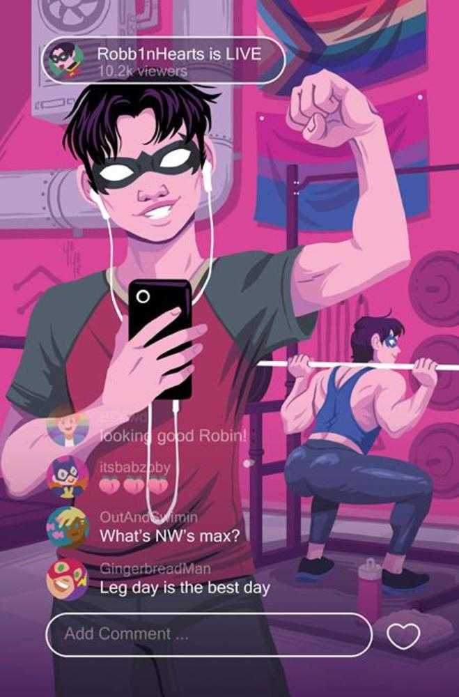 Nightwing #105 Cover D Yoshi Yoshitani DC Pride Card Stock Variant
