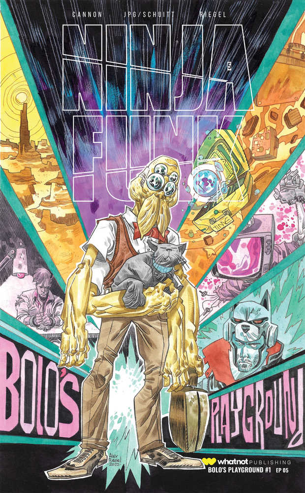 Ninja Funk One Shot #1 Bolos Playground Cover B Riegel (Mature)