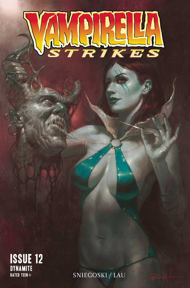 Vampirella Strikes #12 Cover M Foc Parrillo Ultraviolet