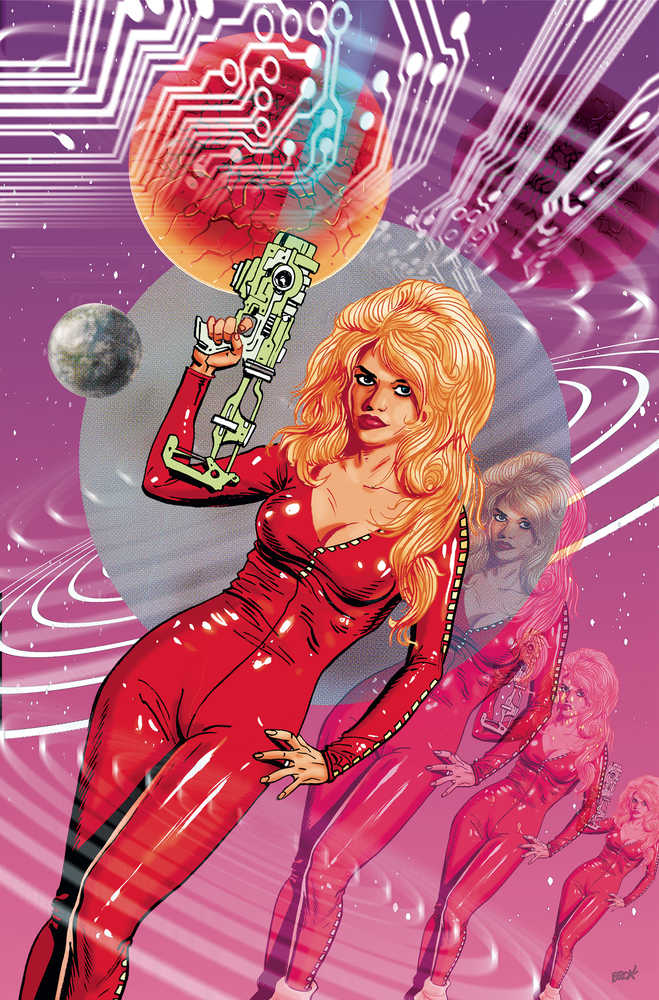 Barbarella The Center Cannot Hold #3 Cover O 5 Copy Foc Variant Edition Broxt