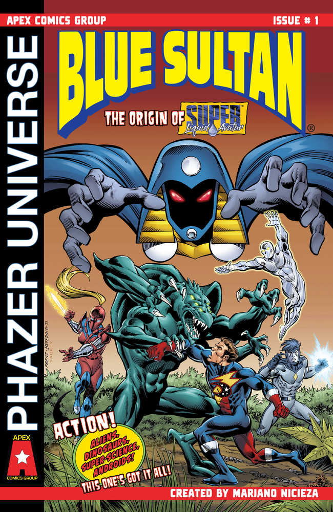 Phazer Universe #1 Cover D Blue Sultan