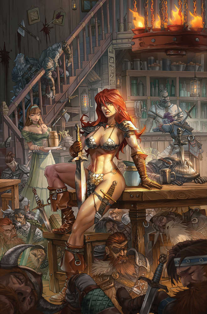 Red Sonja 2023 #1 Cover Zd 50 Copy Quah Virgin