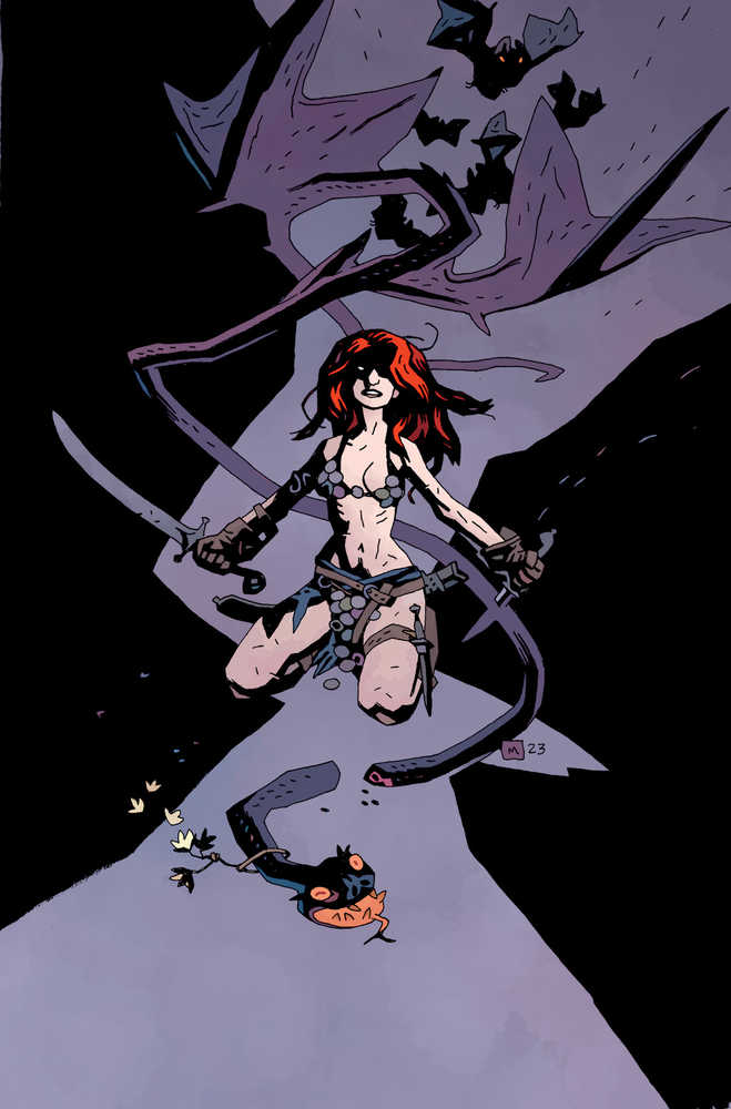 Red Sonja 2023 #1 Cover Ze 50 Copy Mignola Virgin