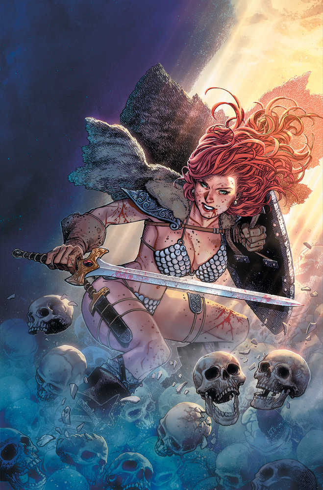 Red Sonja 2023 #1 Cover Zf 75 Copy Cheung Virgin