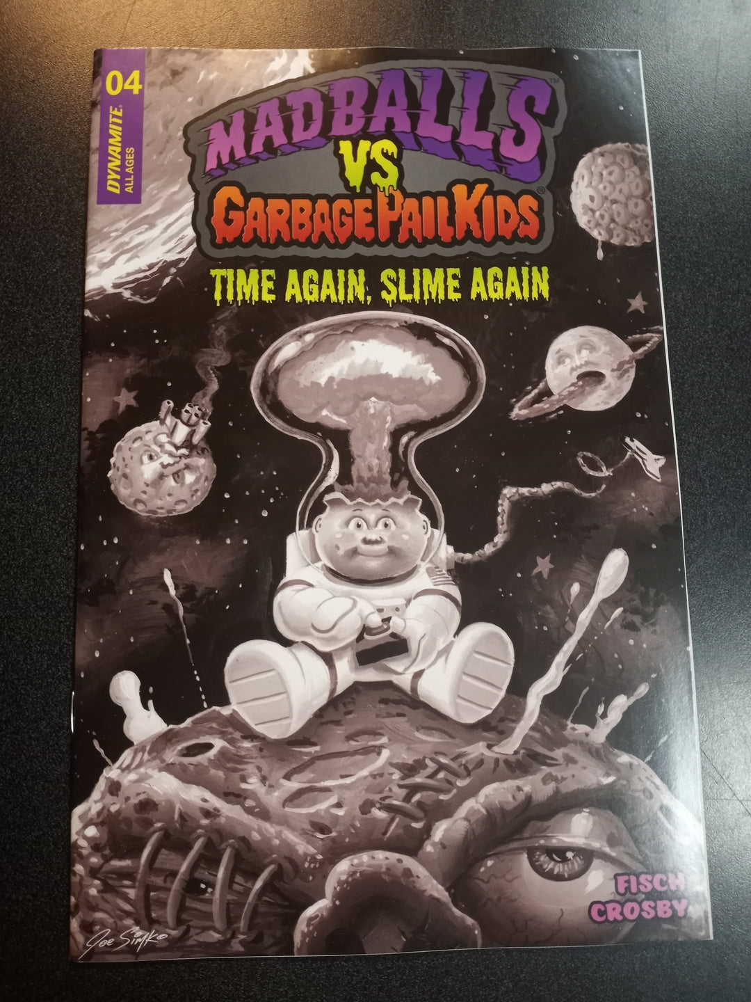 Madballs vs Garbage Pail Kids Slime Again #4 Cover F 15 Copy I