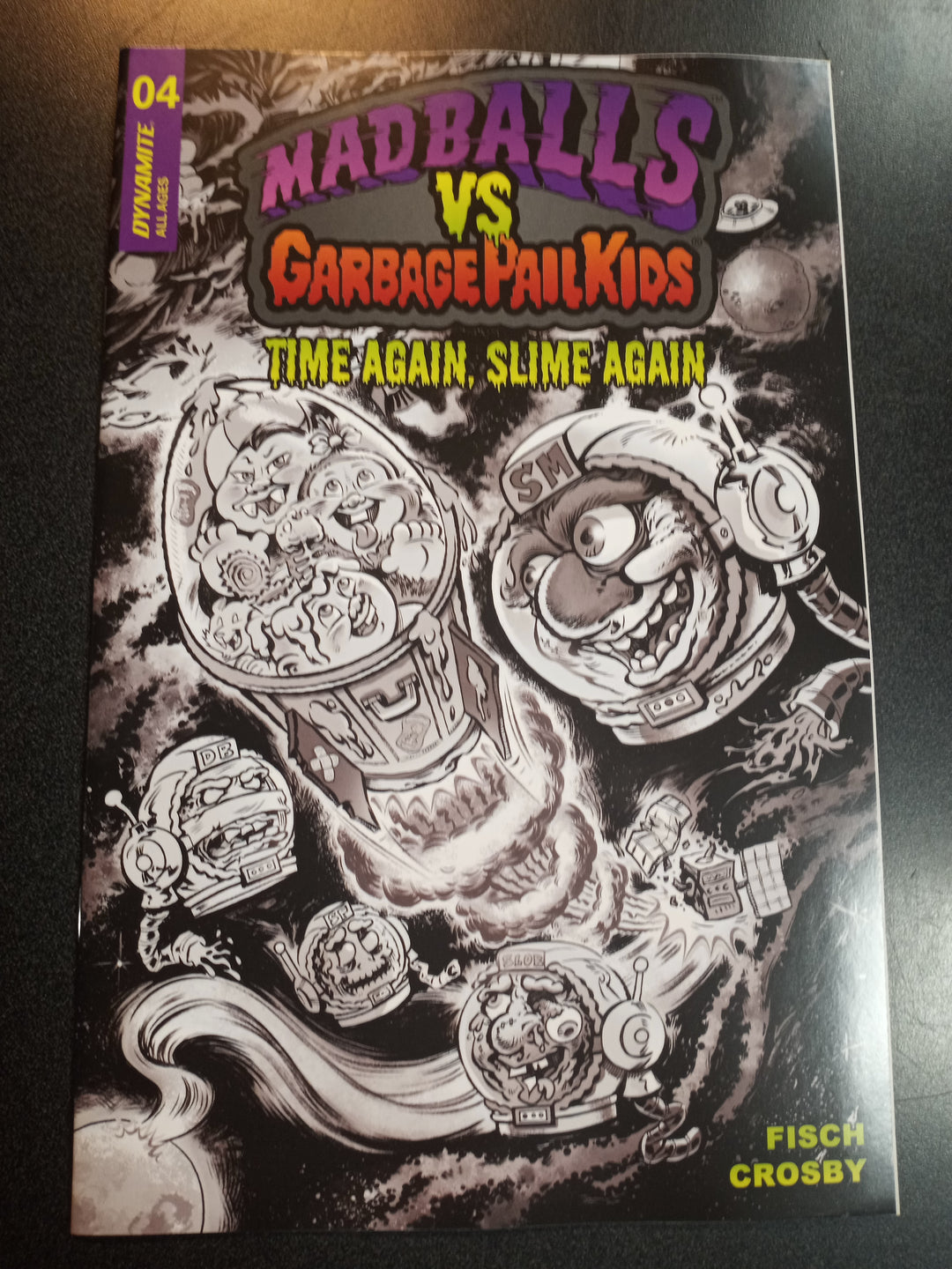 Madballs vs Garbage Pail Kids Slime Again #4 Cover E 10 Copy I