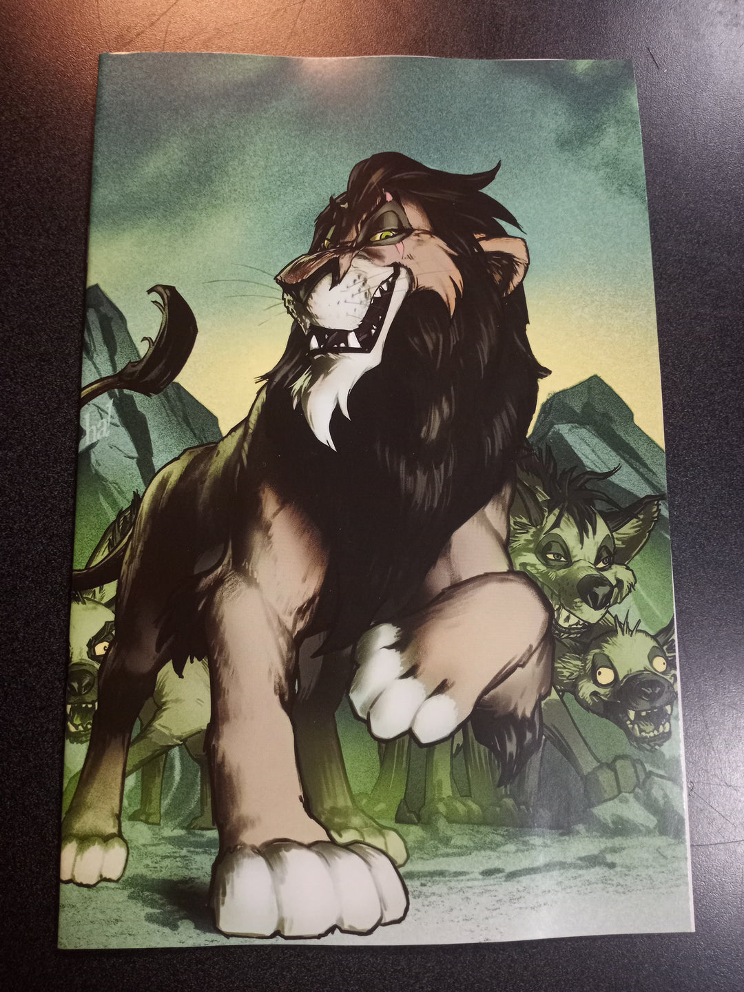 Disney Villains Scar #2 Cover K 30 Copy Variant Edition Ha Virgin