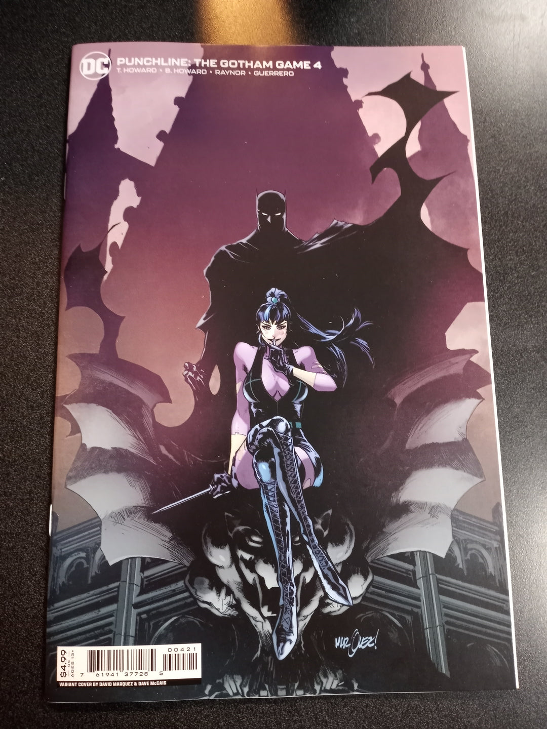 Punchline The Gotham Game #4 (Of 6) Cover B David Marquez Card Stock Variant