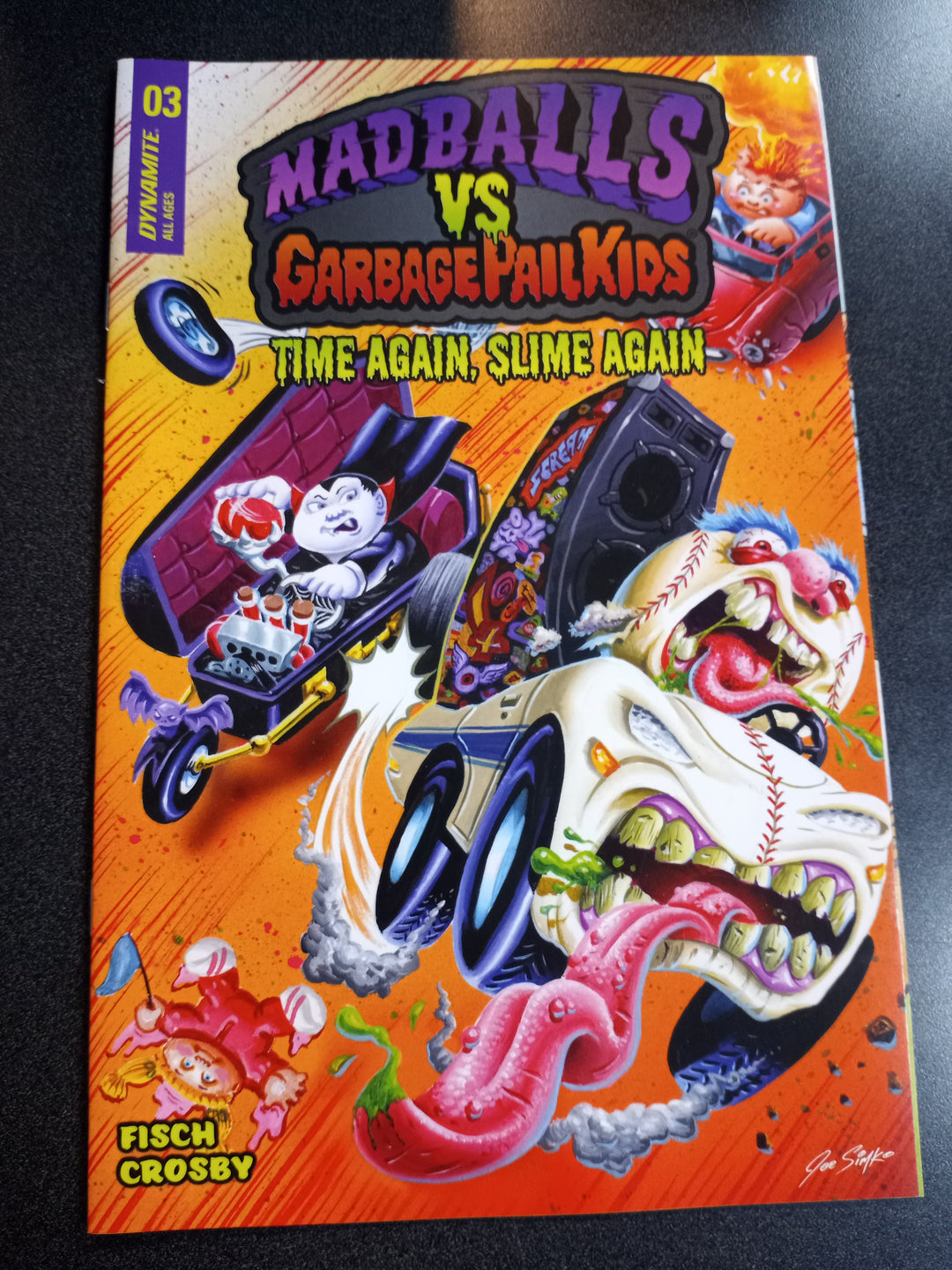 Madballs vs Garbage Pail Kids Slime Again #3 Cover A Simko