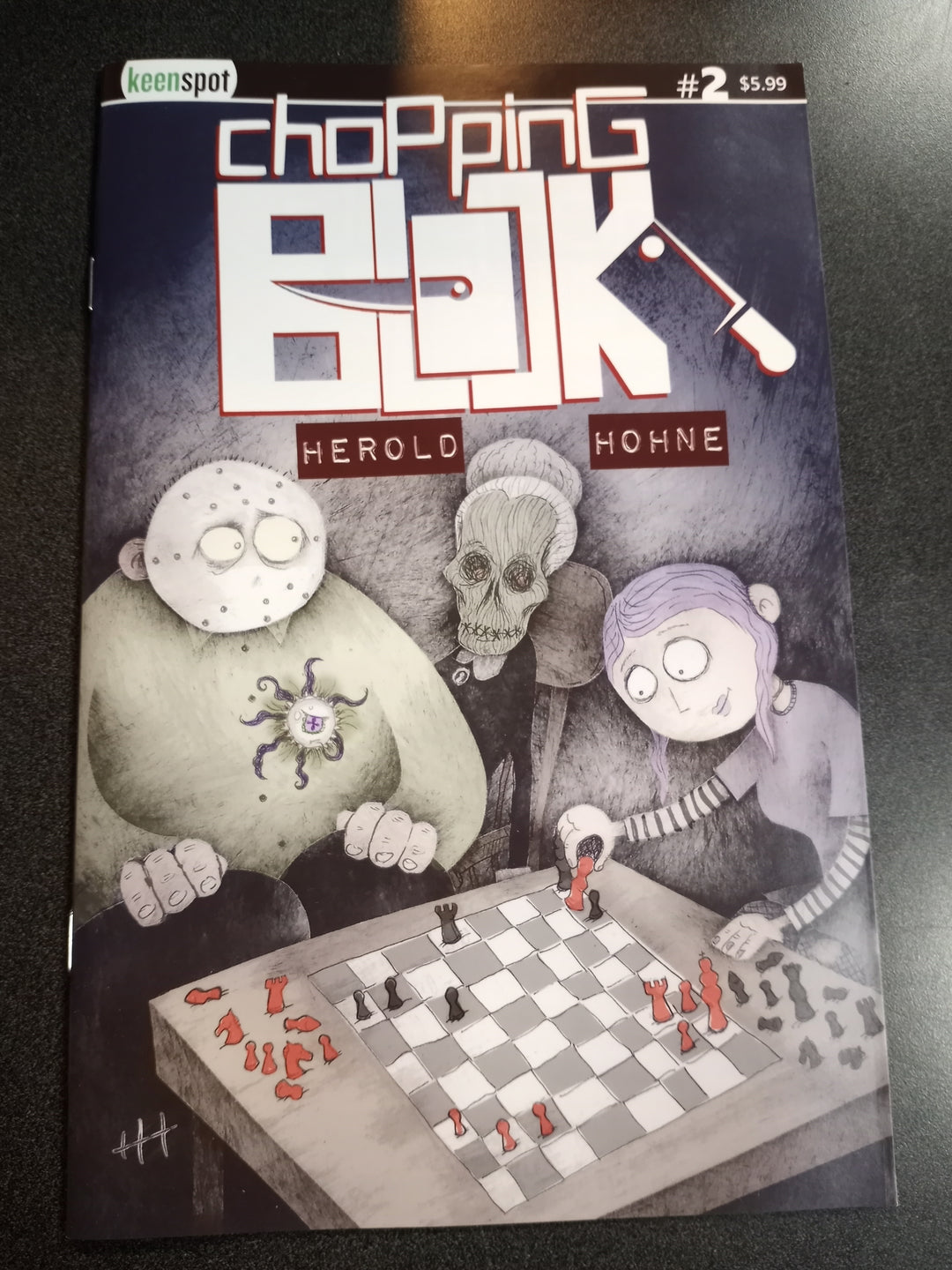 Chopping Block #2 Cover A Chess With Mother