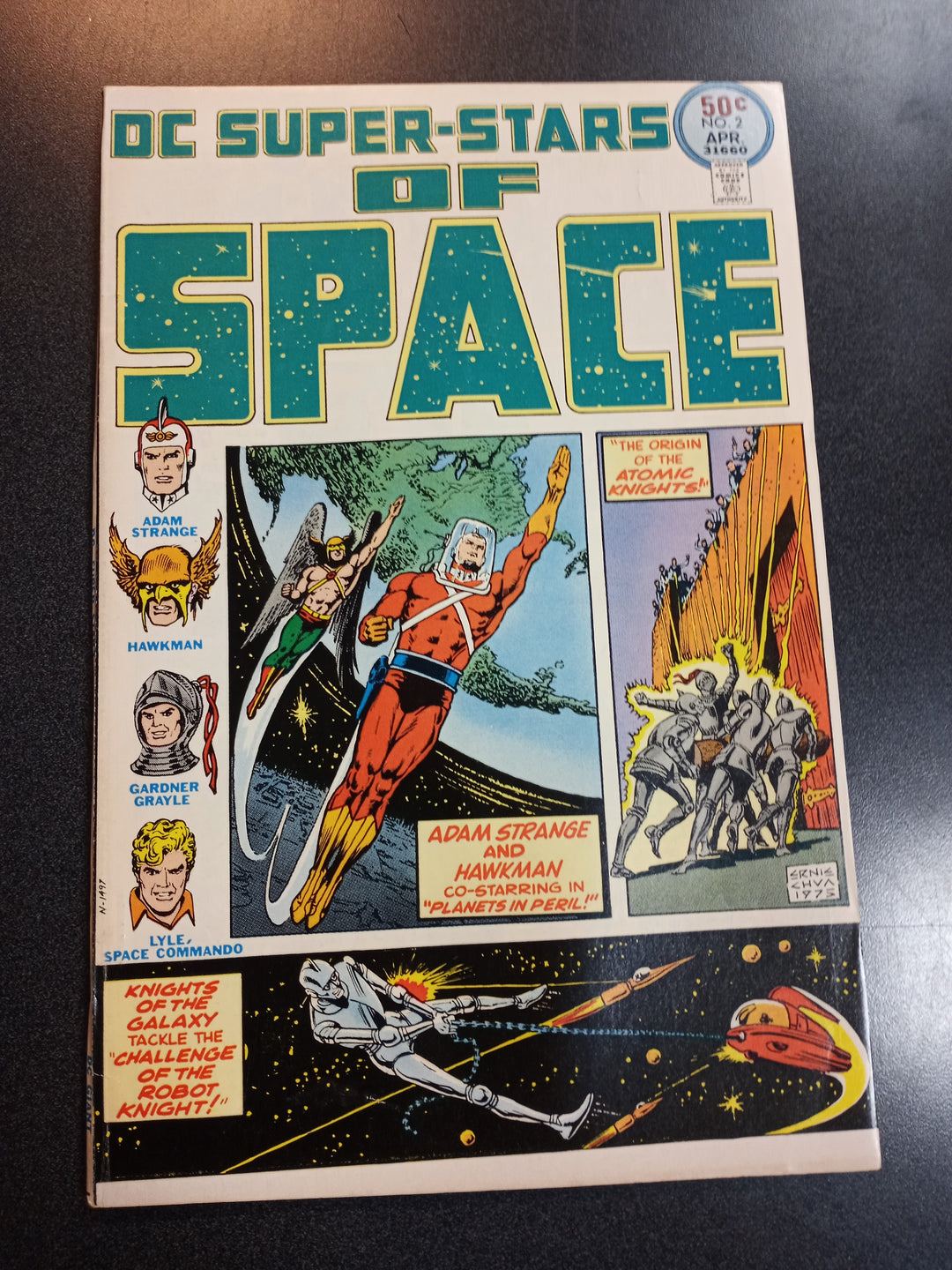 DC Super-Stars of Space #2 VF-