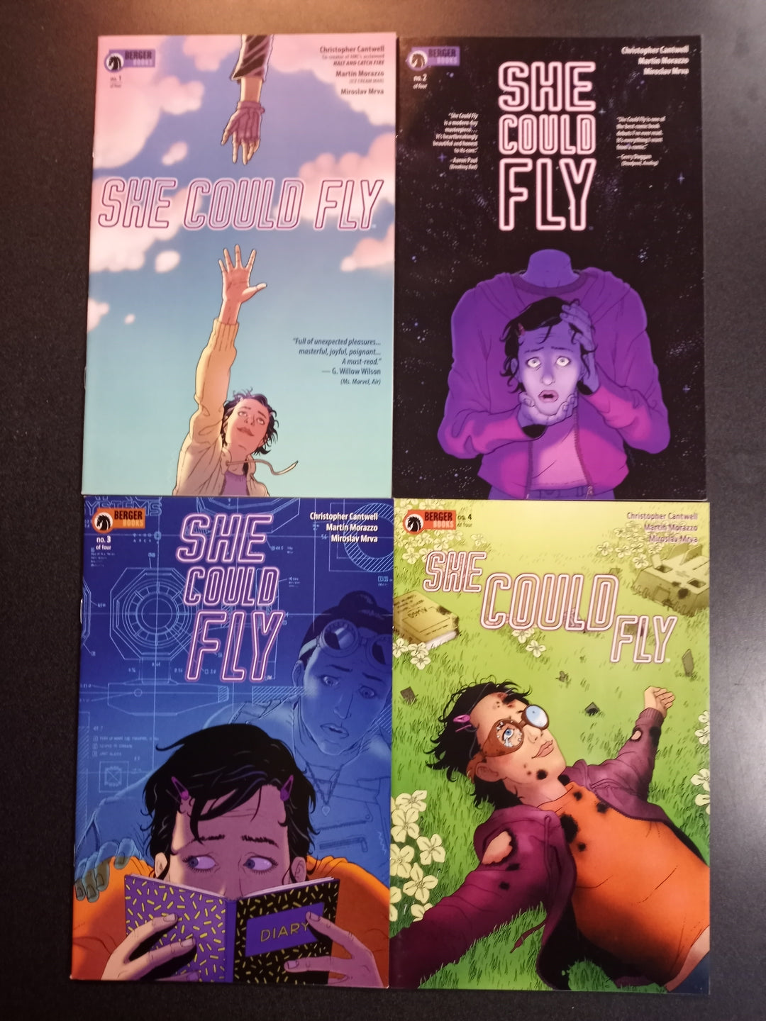 She Could Fly #1 - 4 Set NM
