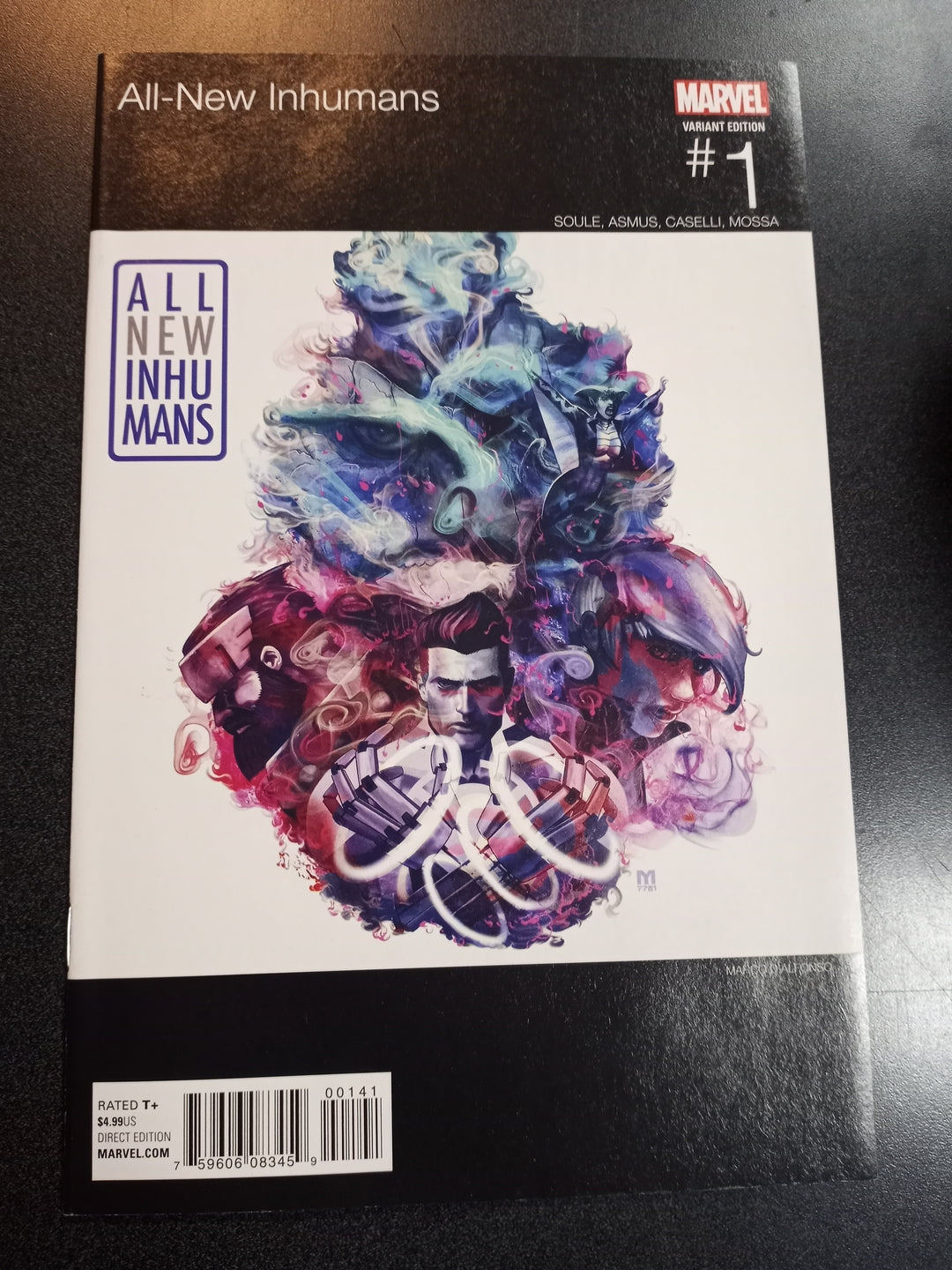 All-New Inhumans #1 D'alfonso Hip Hop Variant NM