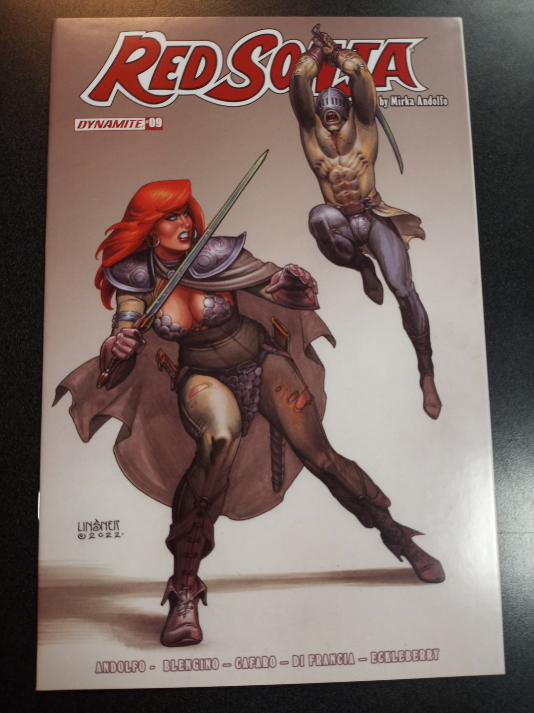Red Sonja #9 Linsner Cover C