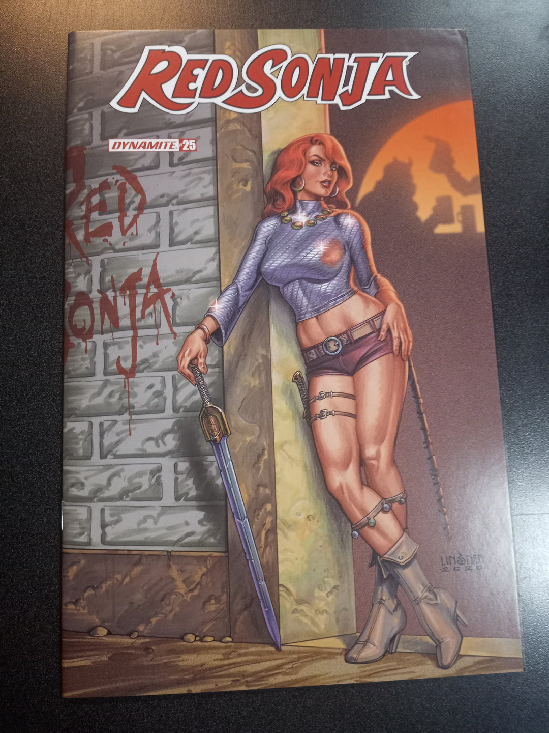 Red Sonja #25 Linsner Cover B
