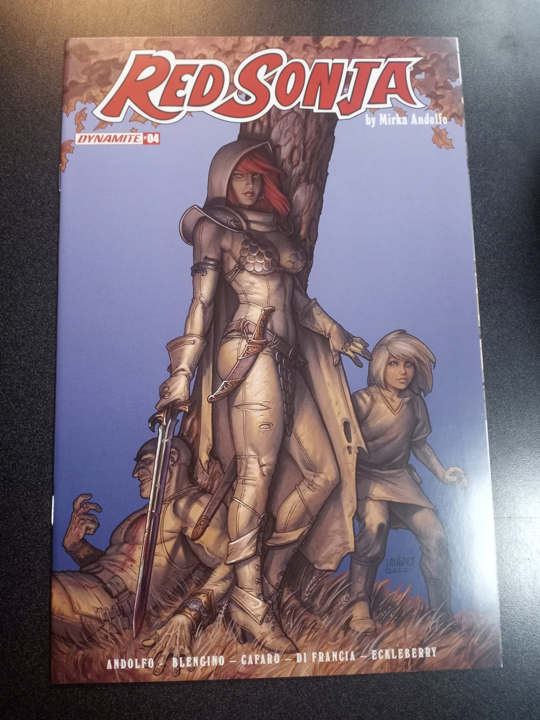 Red Sonja #4 Linsner Cover C