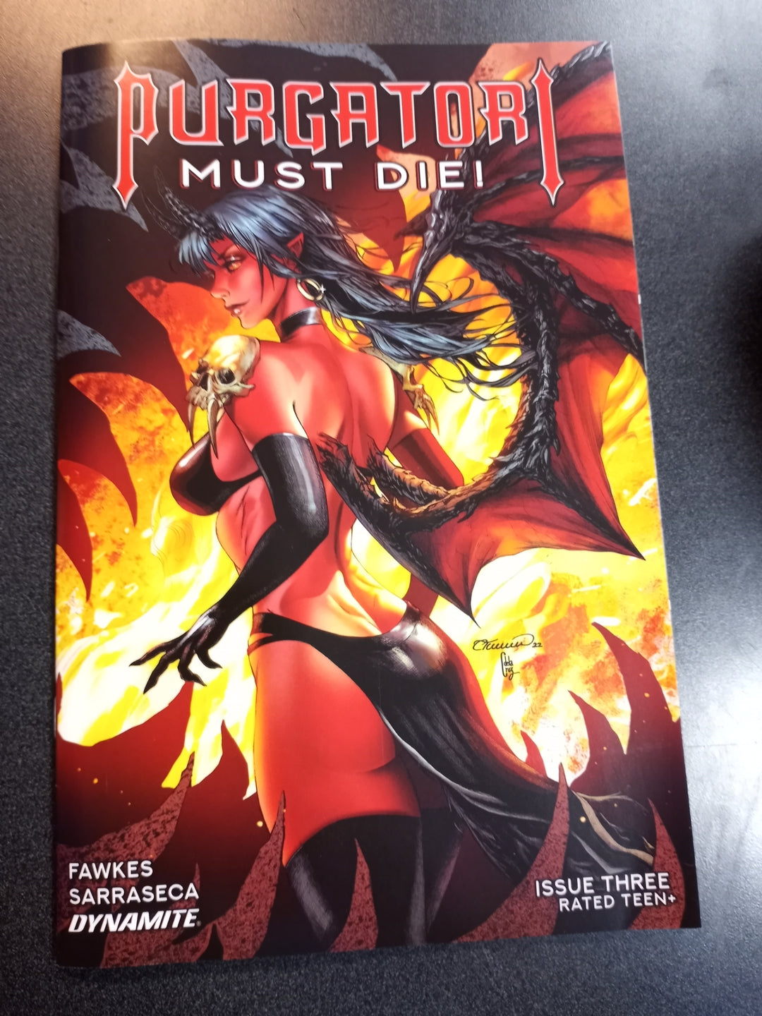 Purgatori Must Die #3 Cover A Turner