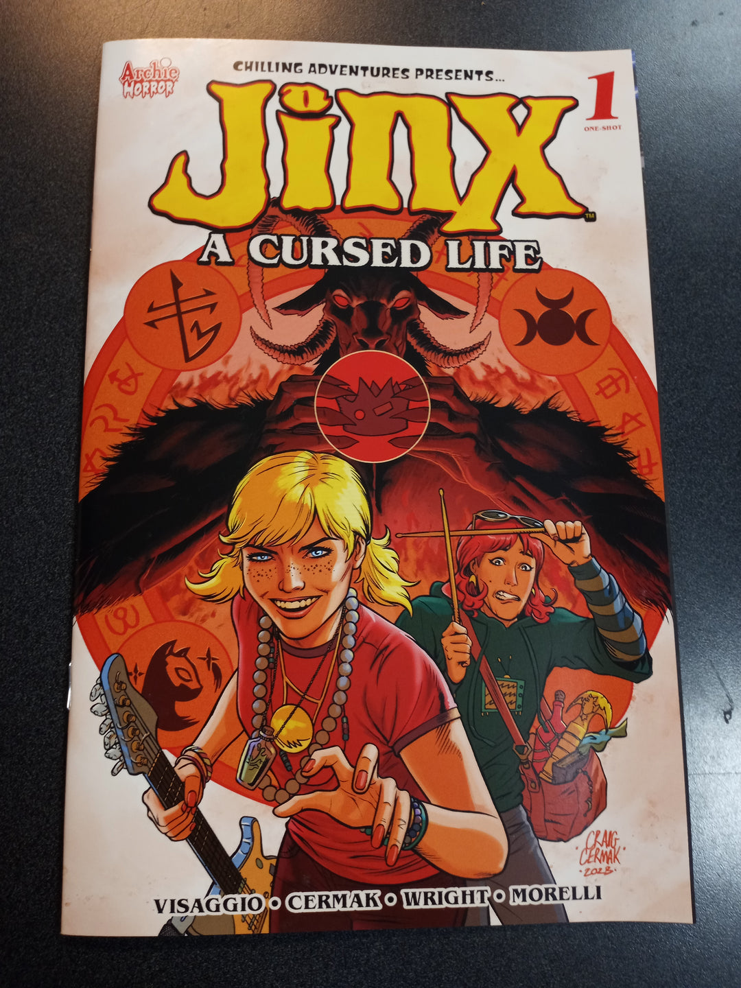 Chilling Adventure Jinxs Cursed Life One Shot Cover A Cermak