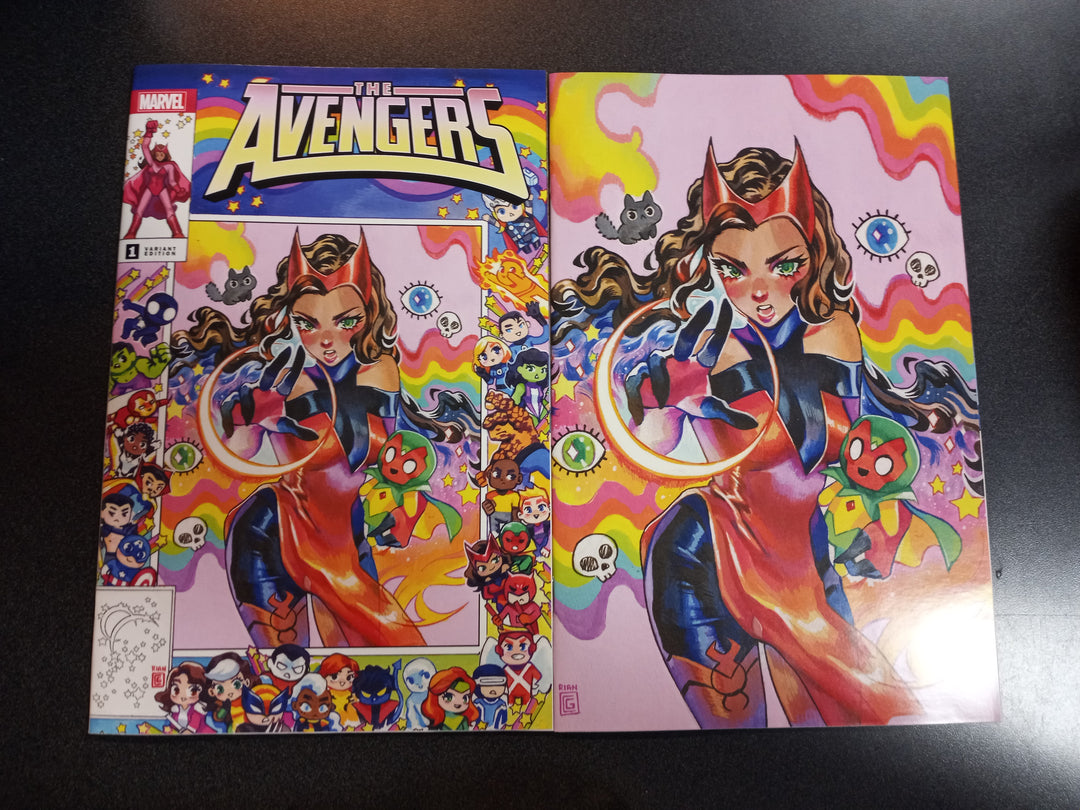 Avengers #1 Rian Gonzalez Trade + Virgin Variant Set