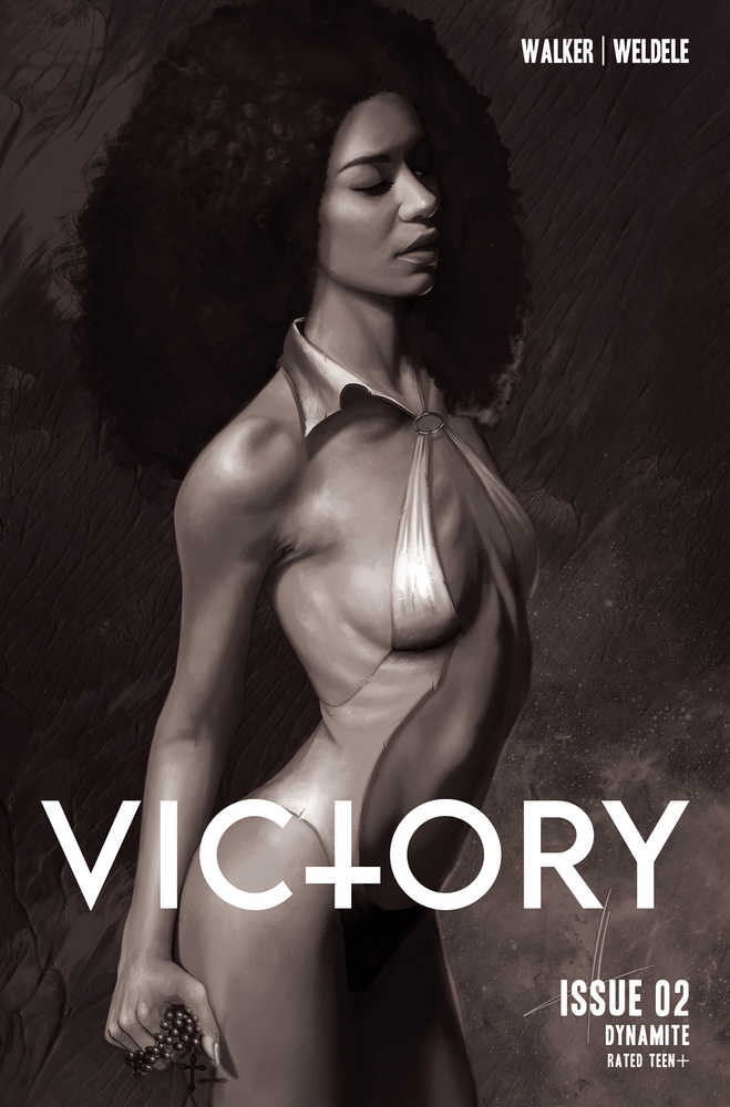 Victory #2 Cover P 7 Copy Foc Variant Edition Cohen Black & White