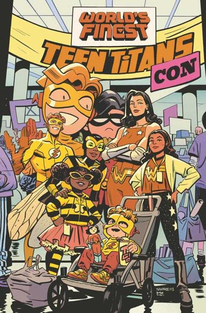 Worlds Finest Teen Titans #3 (Of 6) Cover A Chris Samnee & Mat Lopes