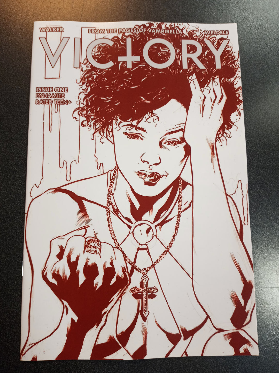 Victory #1 Cover V 7 Copy Foc Variant Edition Hitch Red Line Art