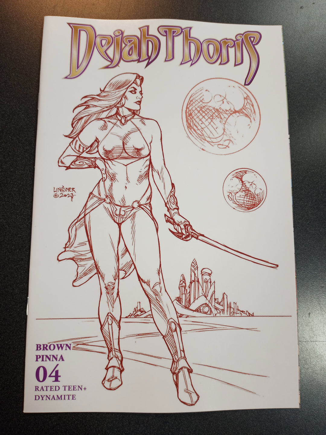 Dejah Thoris (2023) #4 Cover T 10 Copy Foc Variant Edition Linsner Red Li