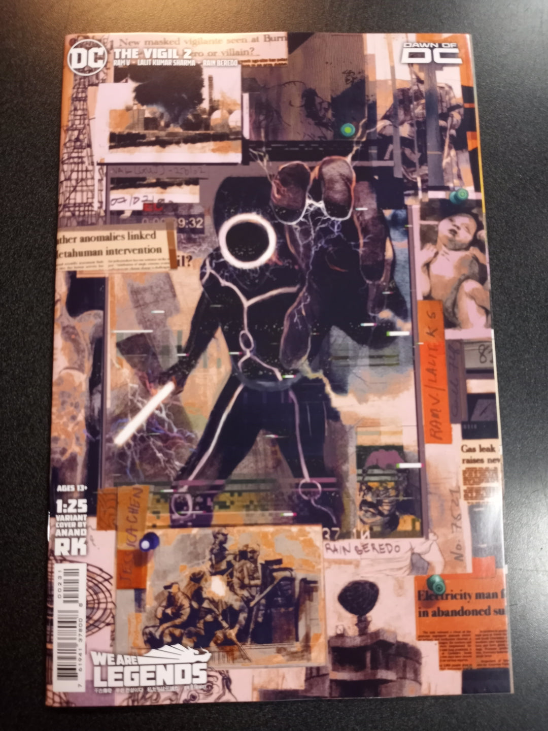 Vigil #2 (Of 6) Cover C 1 in 25 Anand Rk Card Stock Variant