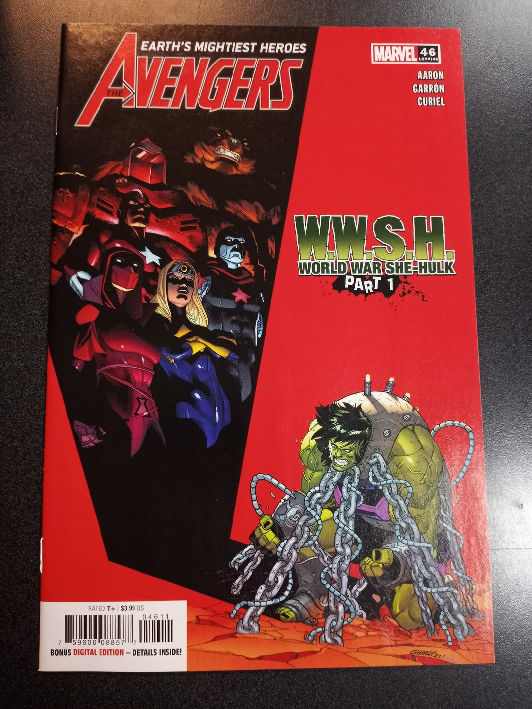 Avengers #46 Javi Garron Cover A
