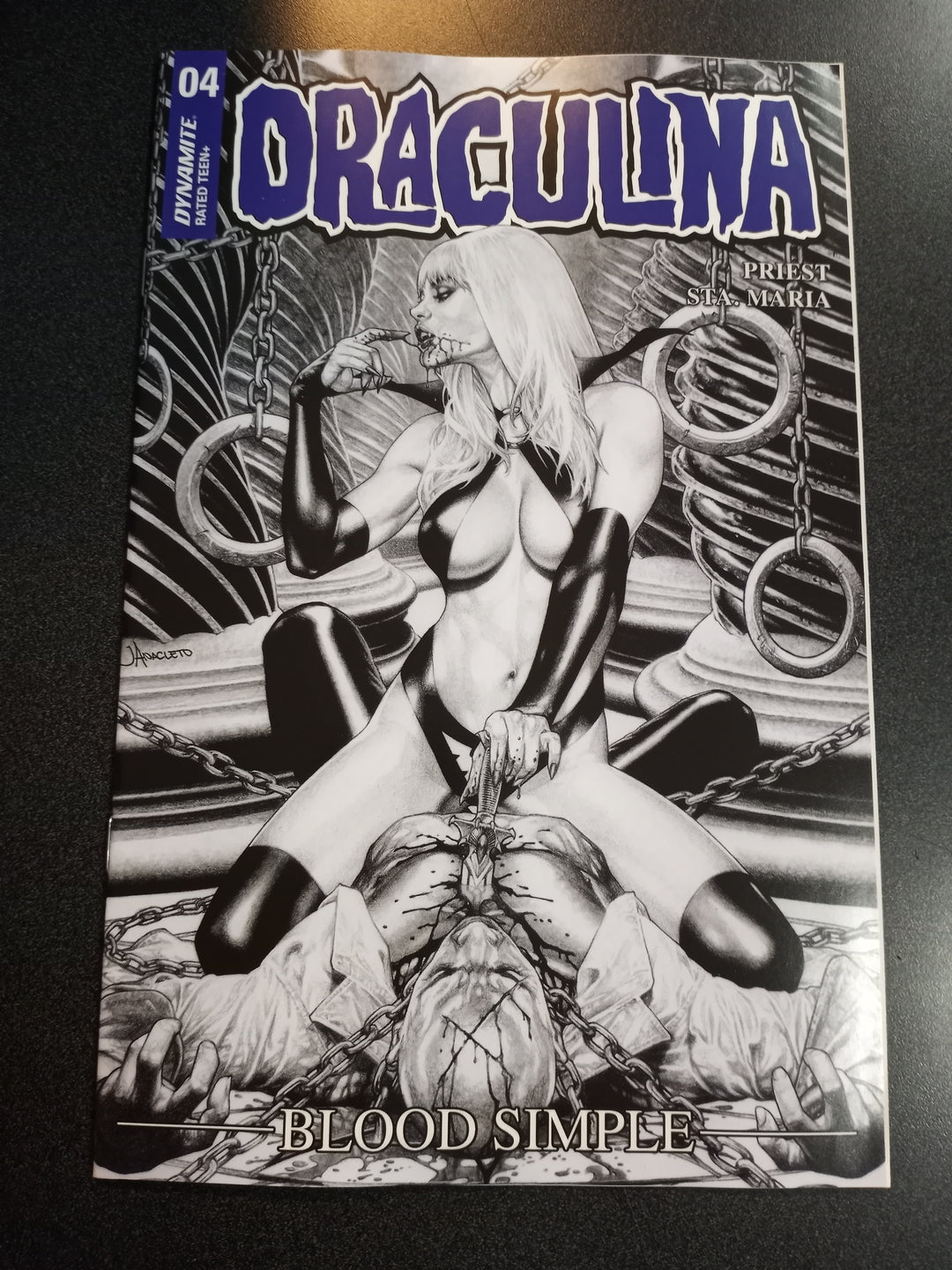 Draculina Blood Simple #4 Cover P 10 Copy Foc Variant Edition Anacleto B&