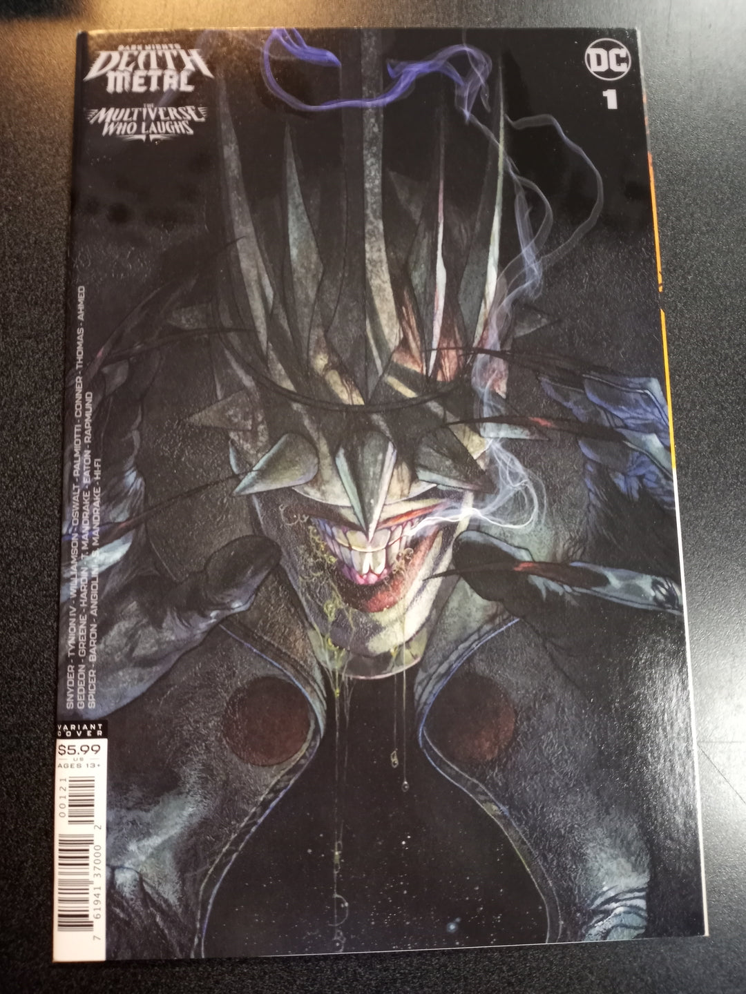 Dark Nights Death Metal Multiverse Who Laughs #1 1:25 Simone Bianchi Variant