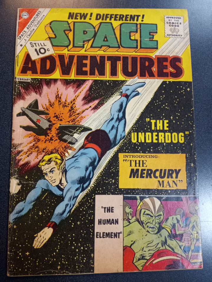 Space Adventures Vol 3 #44 (1962) G/VG