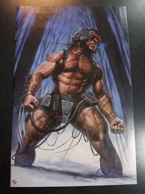 X Lives of Wolverine #4 Adi Granov Color Virgin Art Variant cover