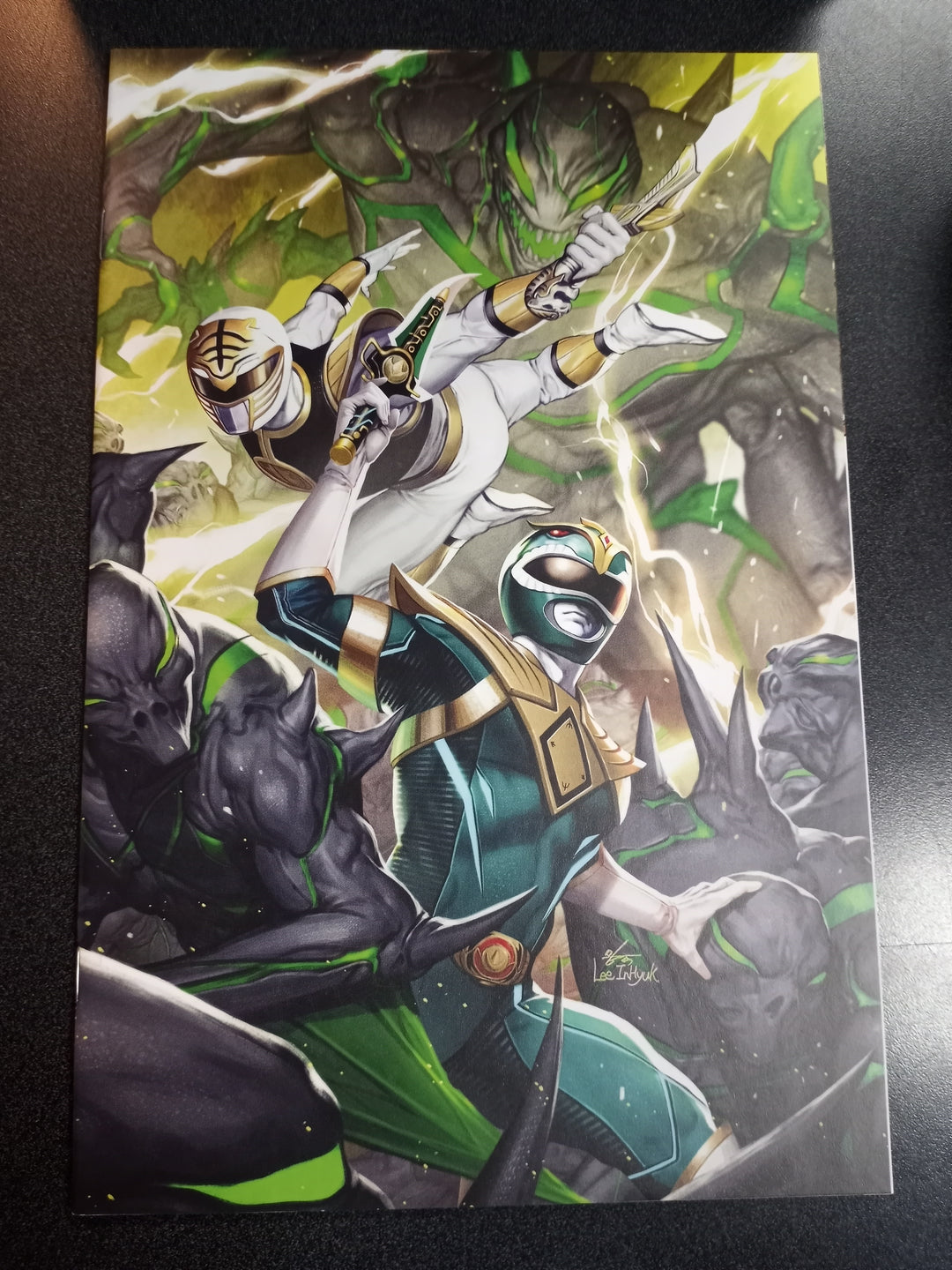 Mighty Morphin #3 1:10 Inhyuk Lee Virgin Variant