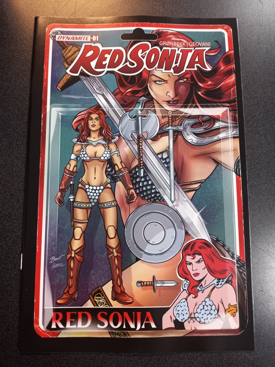 Red Sonja 2023 #1 Cover N 10 Copy Action Figure