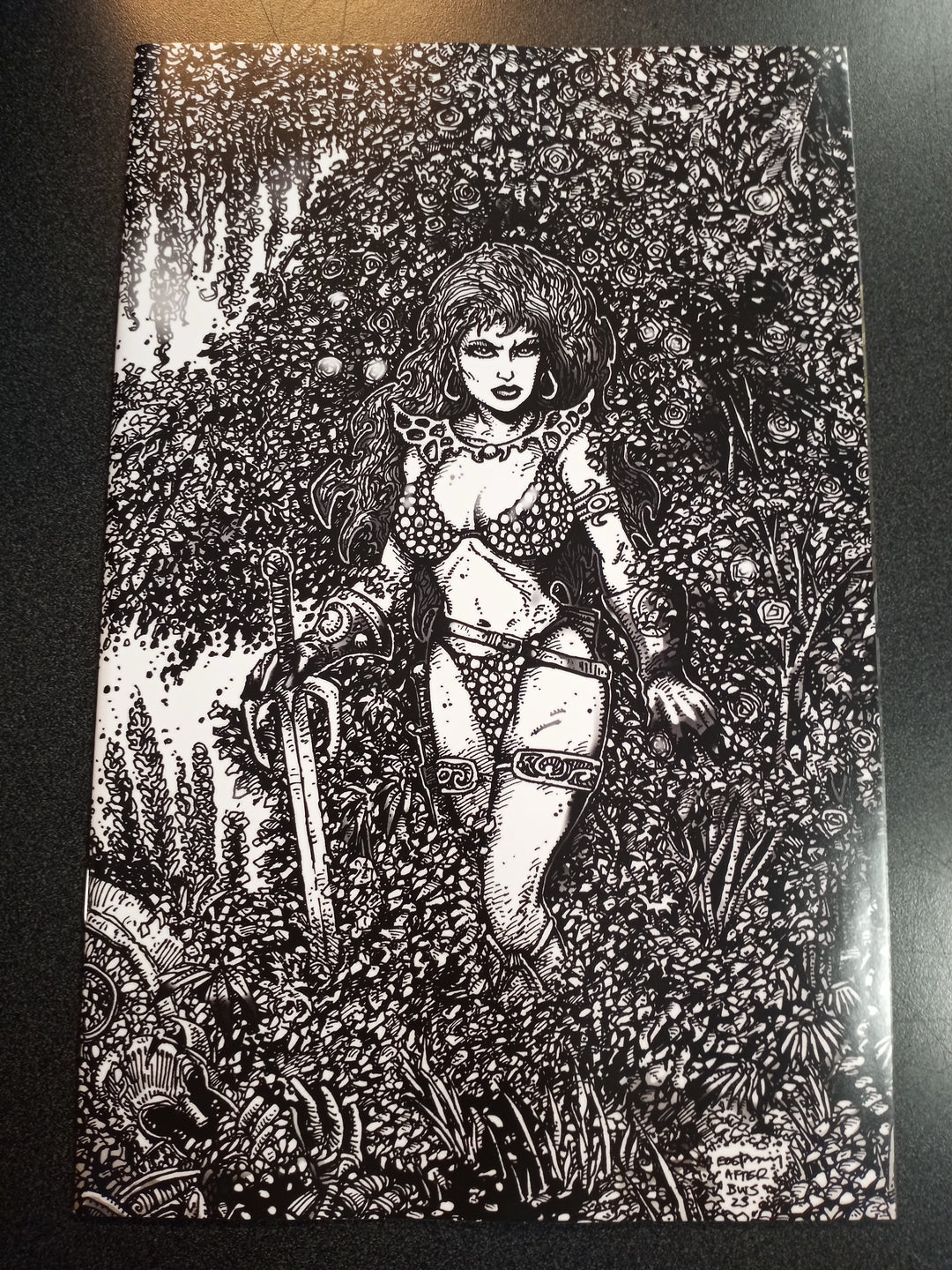 Red Sonja 2023 #1 Cover Za 30 Copy Eastman Line Art Virgin