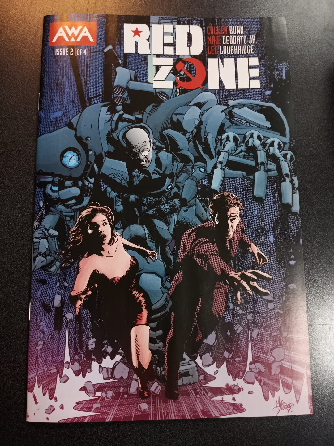 Red Zone #2 (Of 4) Cover B Mike Deodato Jr And Lee Loughridge Variant (Mature)