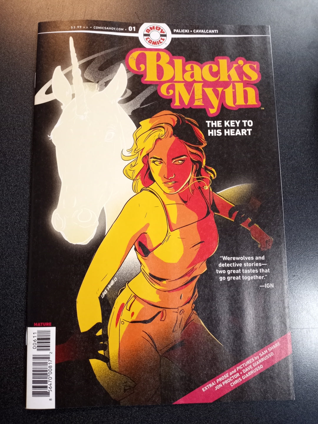 Blacks Myth The Key To His Heart #1 (Of 5) Cover A Liana Kangas (Mature)
