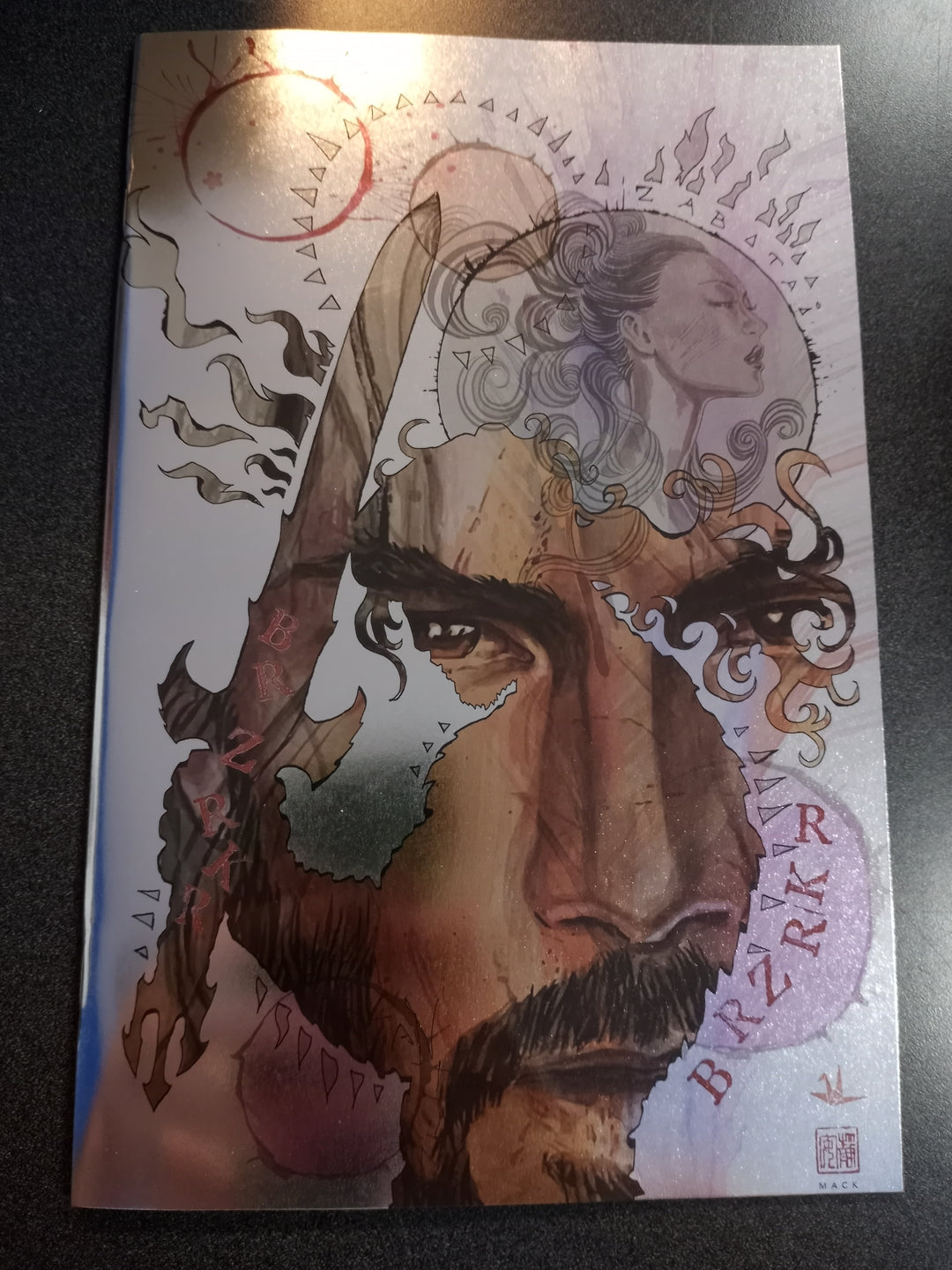 BRZRKR Poetry Of Madness #1 Cover H 100 Copy Variant Edition Foil Mack (M