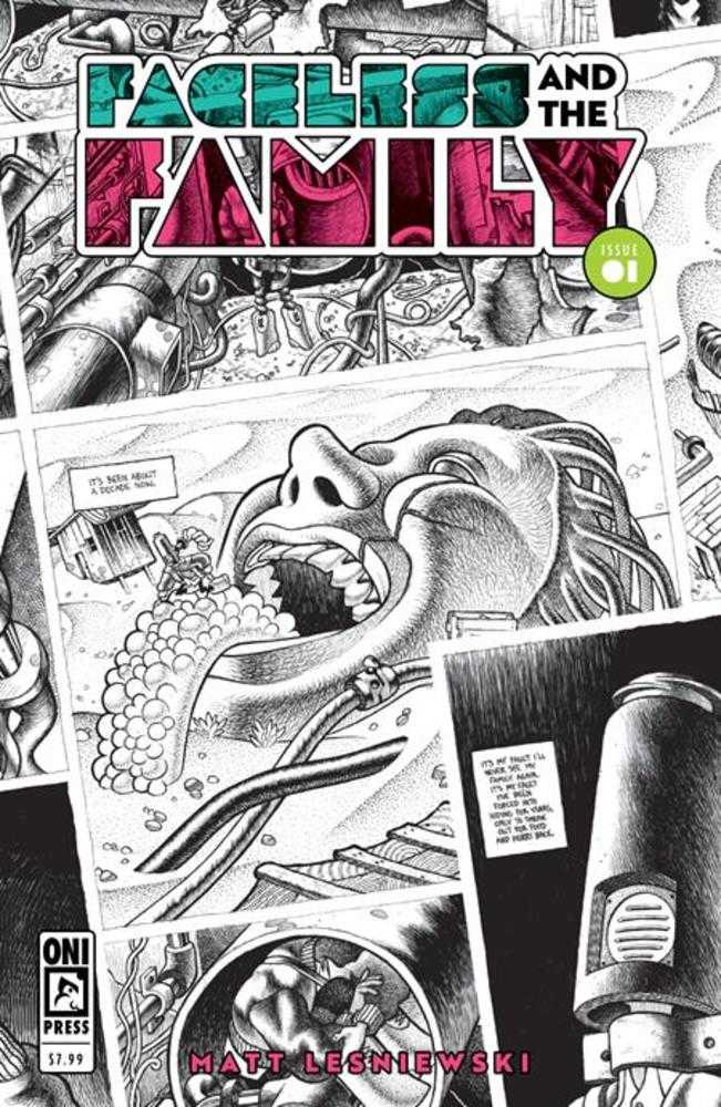 Faceless And The Family #1 (Of 4) Cover D 1 in 10 Matt Lesniewski Sketch Variant