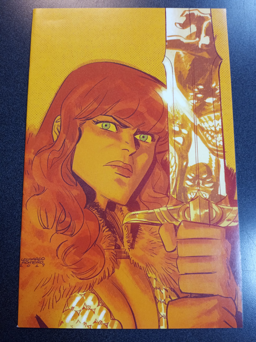 Vampirella Red Sonja #8 1:20 Romero Virgin Variant