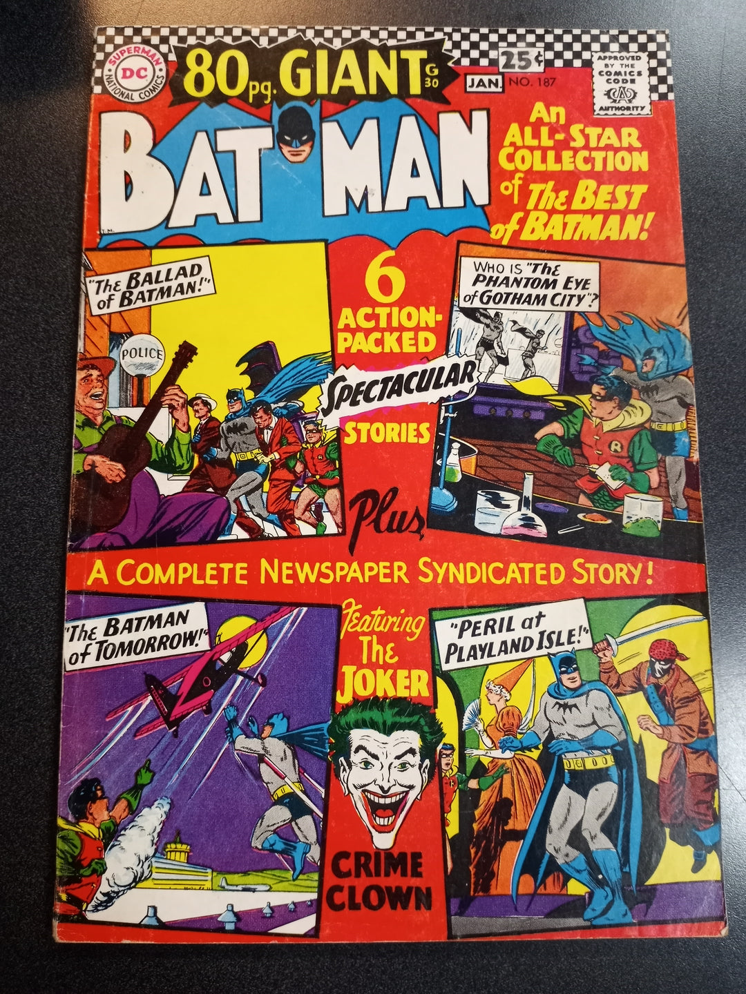 Batman #187 (1966) FN+